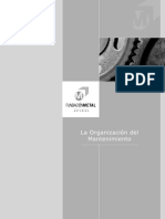 Organización del mantenimiento