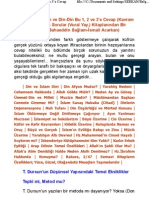 Turan Dursun Ve Din-Din Bu 1, 2 Ve 3'e Cevap PDF