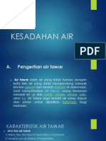 kesadahan air