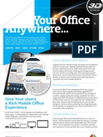 Give Your Users A Rich Mobile Office Experience