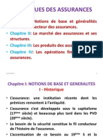 Techniques Des Assurances. (Cours s5)