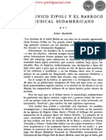 DOMINICO ZIPOLI Y EL BARROCO MUSICAL SUDAMERICANO - PORTALGUARANI