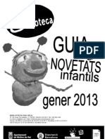 Butlletí Novetats Infantils Gener 2013