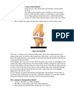 Rheumatic Artherities