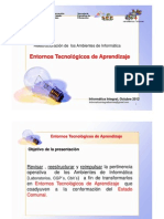 Entornos Tecnológicos de Aprendizaje