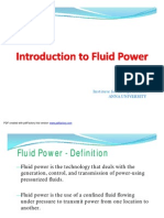 Fluid Power Fundamentals and Applications