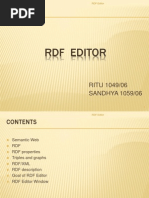 RDF Editor