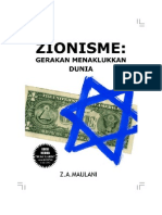 Zionisme: Gerakan Menaklukkan Dunia - Z. A. Maulani