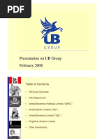 Download Presentation on UB Group February 2008 by gmkala SN12067077 doc pdf