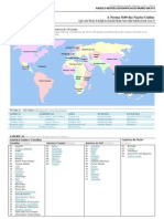 Lista de Países no mundo em 2013 - ONU Norma M49