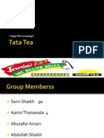 Research Findings of Tata Tea