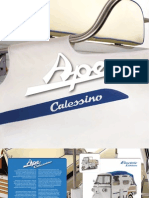 Katalóg motorovej trojkolky Piaggio Ape Calessino MY 2009 en