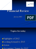 Financial Review 2013