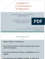 De La Semejanza y La Diferencia