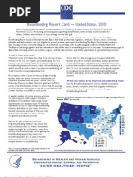 Breastfeeding Report Card - United States, 2010
