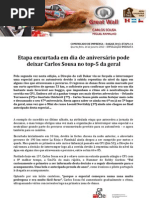 COMUNICADO DE IMPRENSA | CARLOS SOUSA - 11ª ETAPA DAKAR'2013