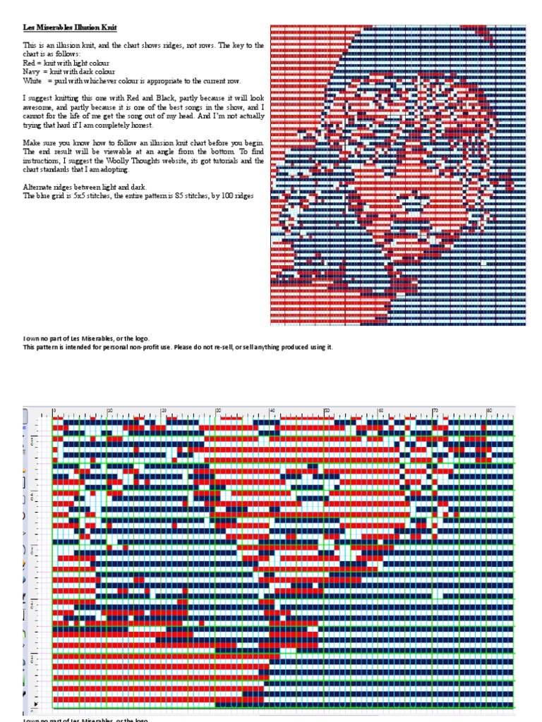 Les Miserables Illusion Knit | PDF