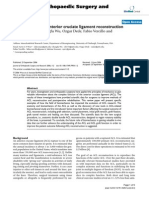 Biomechanics and Anterior Cruciate Ligament Reconstruction