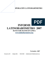 Latinobarómetro 2007