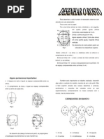 Como desenhar rosto