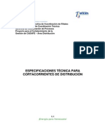 NORMA CADAFE - 1.1 ESPECIF. TECNICAS DE CORTACORRIENTES