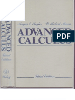 Advanced calculus