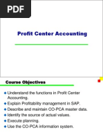 SAP Profit Center Accounting