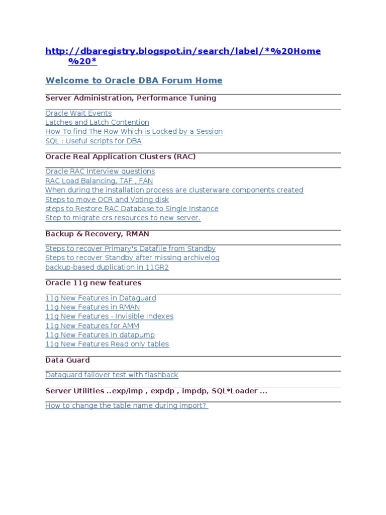 Rac Q&a PDF Oracle Database Load Balancing