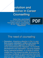 Evolution and Perspective in Career Counselling