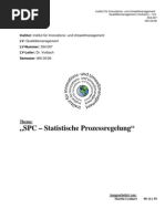 SPC - Statistische Prozessregelung