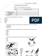 Soal Try Out Uan Ipa SD 2013