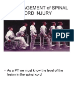PT Management of Spinal Cord Injury