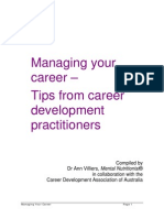 Managing your career