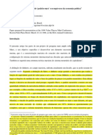 O conceito de ‘padrão-ouro’ e os equívocos da economia política