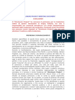 Disclosure Project Briefing Document (Italiano)