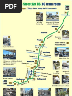 Download Melbourne Street Art 86 Basic 86 tram route map by Kevin Anslow SN120781490 doc pdf