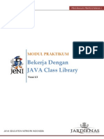 Pemrograman Java Kelas