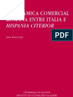 La Dinamica Comercial Romana Entre Italia e Hispania Citerior. Molina Vidal, Jaime