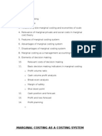 Marginal-Costing Decisin Making- - For Merge