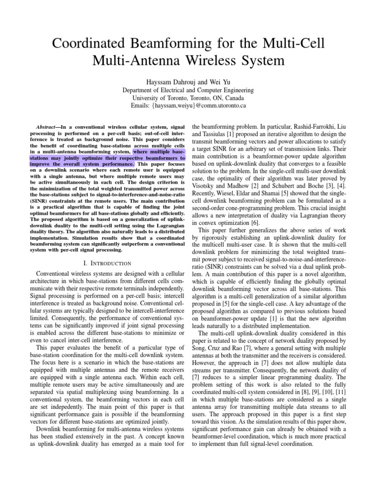 Digital beamforming thesis picture