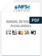 Manual NFSe PJ - Campinas
