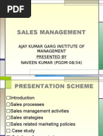 Download Sales Management_ Presentation _ Naveen by naveen_akgim4486 SN12082752 doc pdf