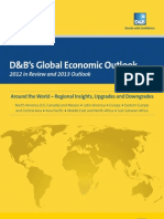 D&B's Global Economic Outlook: 2012 in Review and 2013 Outlook