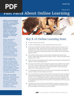 iNACOL Fast Facts About Online Learning
