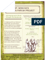 Lenten Parish Project Poster