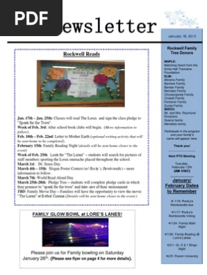 1 18 13 PTO Newsletter