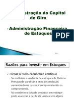 Slides Administração de Estoques