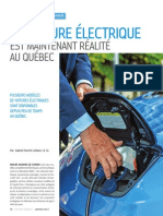 La voiture électrique est maintenant réalité au Québec
