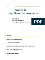 S K Soonee NLDC-Open Access in InterState Transmission 22july2011