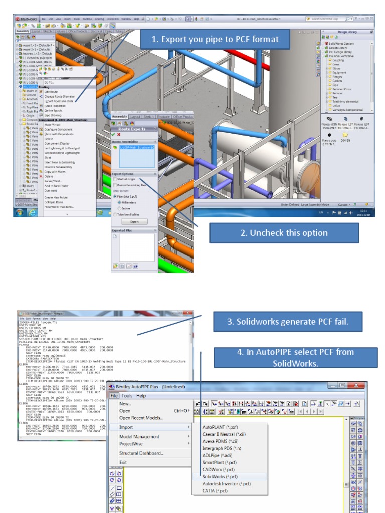 Export You Pipe To PCF Format | PDF